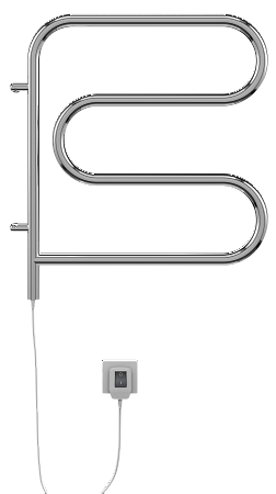 Электро 25 F-обр 600х600 поворотный Полотенцесушитель TERMINUS Новороссийск - фото 2